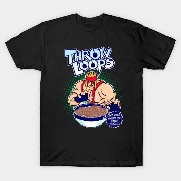 Throw Loops Cereal - Alex T-Shirt by zphillips